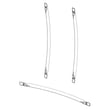 Refrigerator Door Handle Set for Kenmore 11175507120 - Part 30115-0030303-00