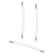 Refrigerator Door Handle Set for Kenmore 11173027711 - Part 30115-0030306-00