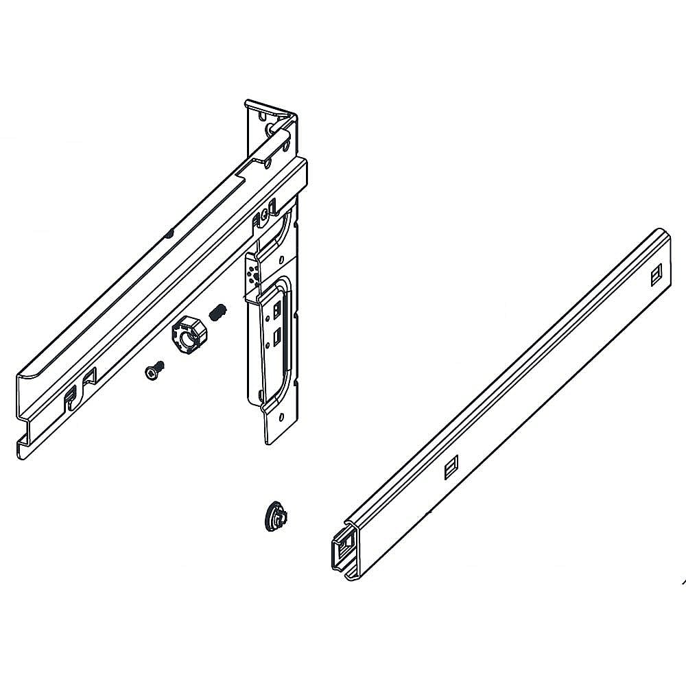 FRAME F DRAW RAIL *L AS