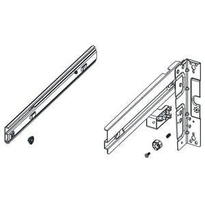 Refrigerator Freezer Drawer Frame And Slide Assembly, Right 30122-0041300-01