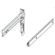Refrigerator Freezer Drawer Rail Support, Left for Kenmore 11173045610 - Part 3012201400