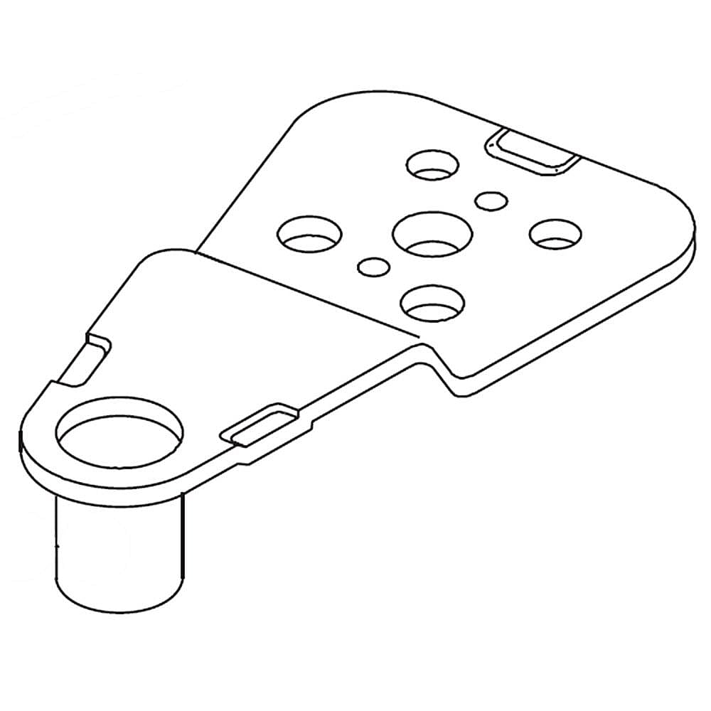 Refrigerator Freezer Door Hinge, Upper