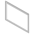Refrigerator Freezer Door Gasket (white) for Kenmore 11161202715 - Part 3012321500