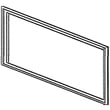 Refrigerator Freezer Door Gasket for Winia WTE18GCWCD - Part 3012321530