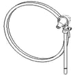 Refrigerator Water Tubing And Inlet Fitting for Kenmore 11171215614 - Part 30125-0039001-00