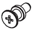 Refrigerator Door Handle Bolt, M6 30160-0012600-00