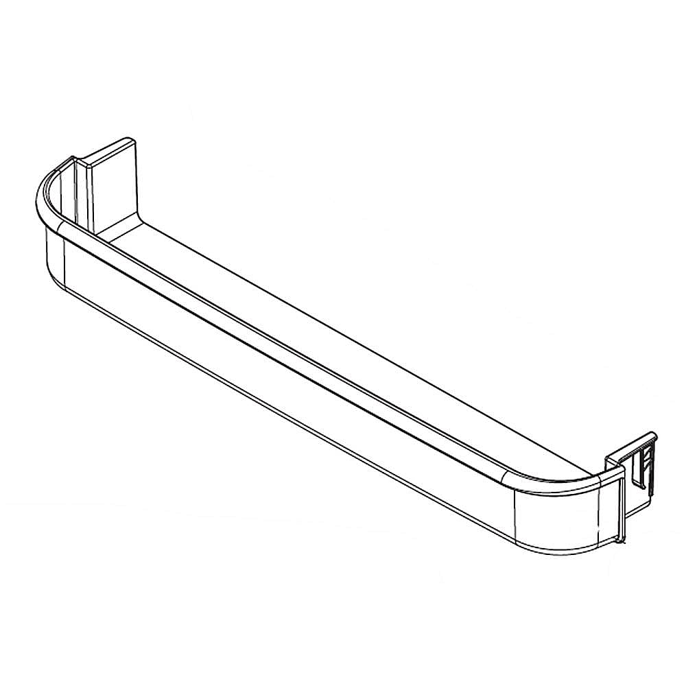 Refrigerator Freezer Door Shelf Rail