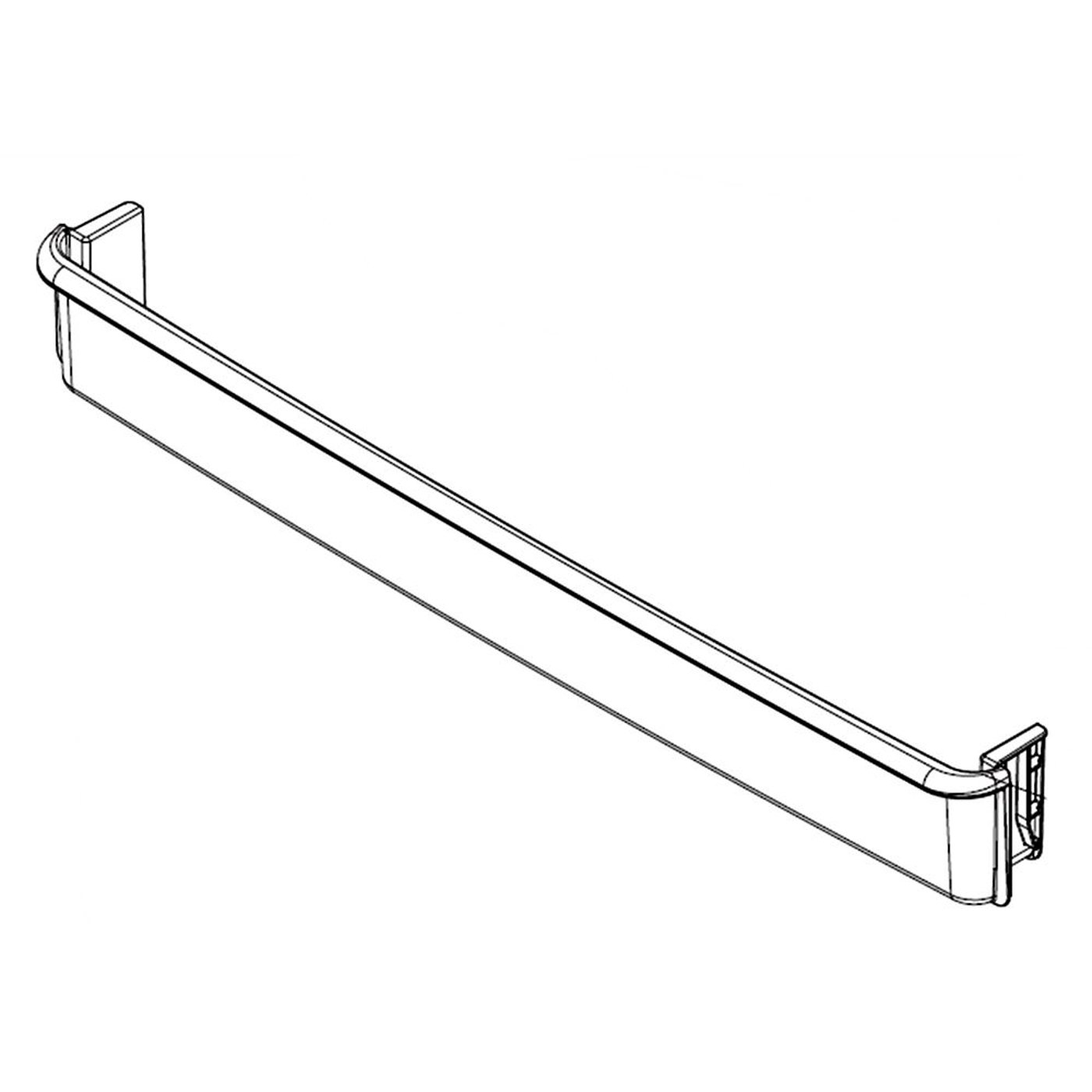 Refrigerator Door Shelf Rail 30190003280000 parts Sears PartsDirect