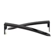 Refrigerator Door Handle Assembly (black) for Kenmore 11161202714 - Part 60140-0007201