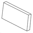 Kenmore Freezer Lid Assembly for Kenmore 11117142910 - Part 890214374