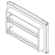 Refrigerator Freezer Door Assembly (black) for Winia WTE21GSWCD00 - Part PFFTD2100B
