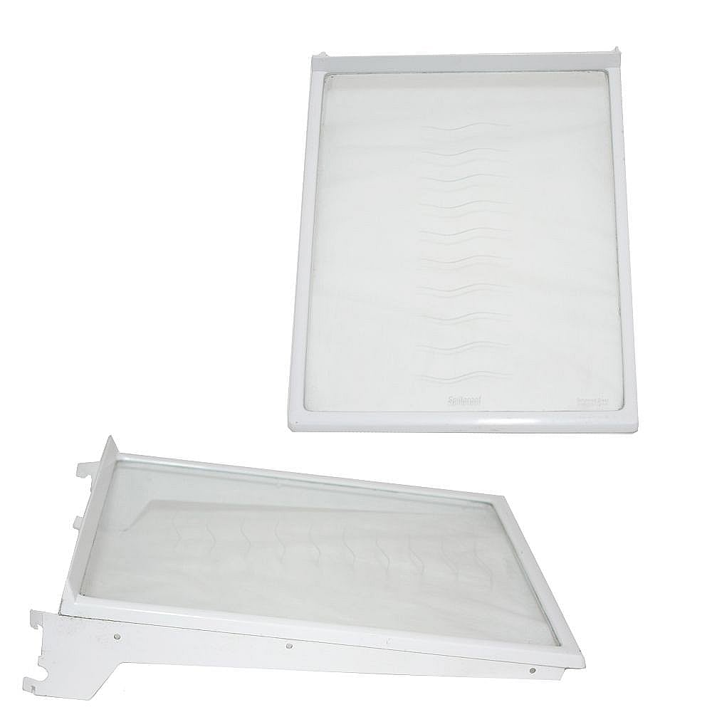 Kenmore Part #215406134, Refrigerator Glass Shelf | 27.83 x 15.25 x 6.83