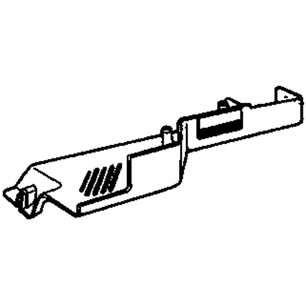 Kenmore Part #215809509, Box Damper Control | 15.30 x 6.40 x 4.55