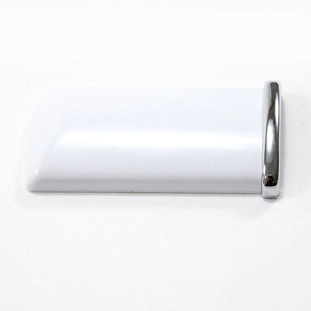 Gibson Part #215870619, Refrigerator Door Handle Trim Cap (White) | 4.95 x 1.75 x 0.90