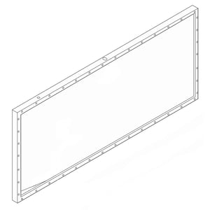 Freezer Lid Outer Panel (white) 216032422