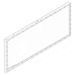 Freezer Lid Outer Panel (white) for Frigidaire FFC25C8CW2 - Part 216032422
