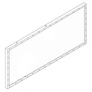 Freezer Lid Outer Panel (white) 216032429