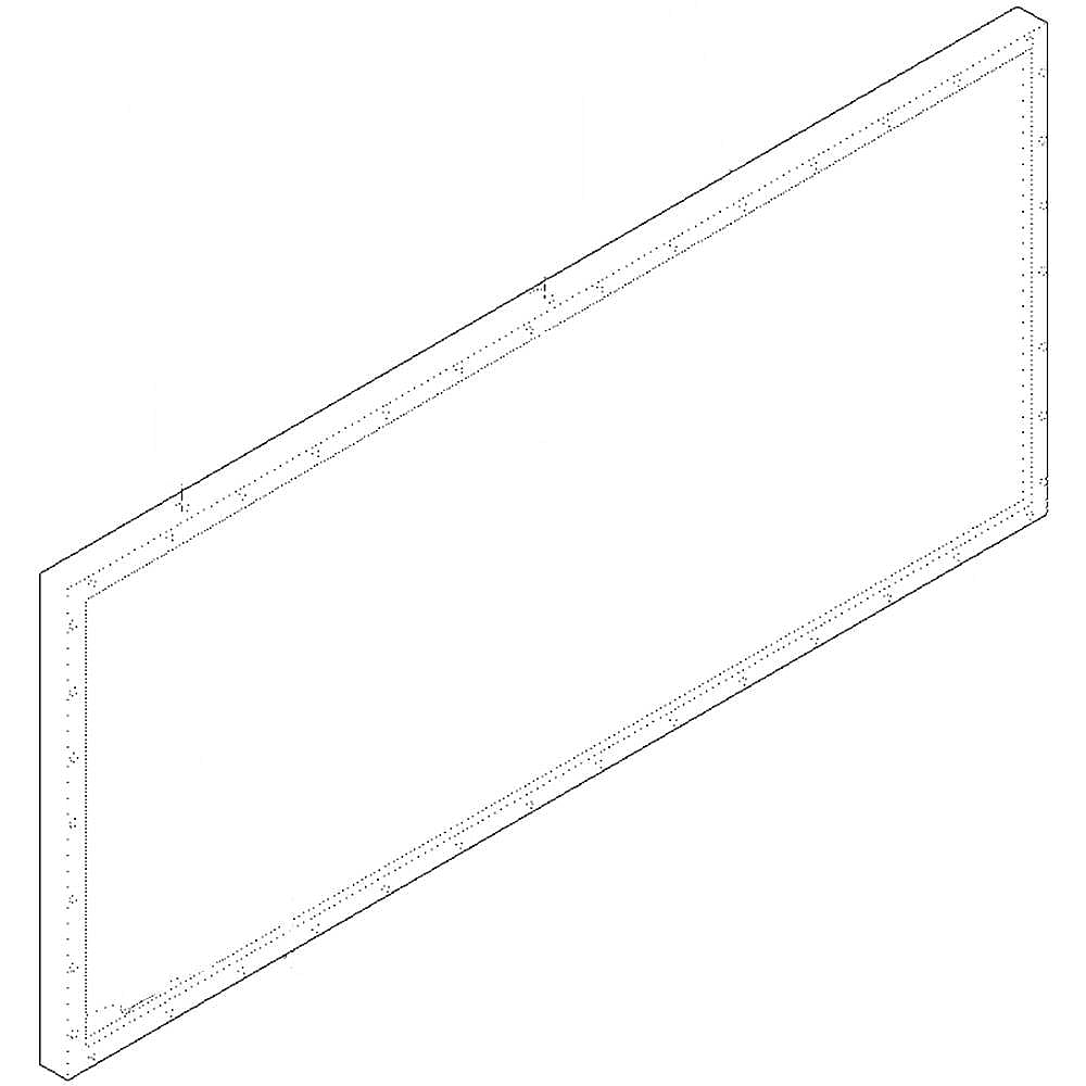 Part #216130025, Freezer Lid Outer Panel / 85.00 x 32.50 x 3.50