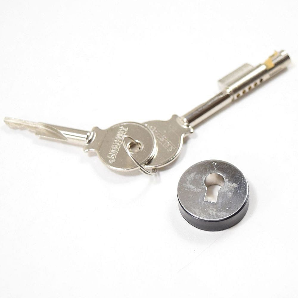 Photo of Freezer Lid Lock and Key Set from Repair Parts Direct