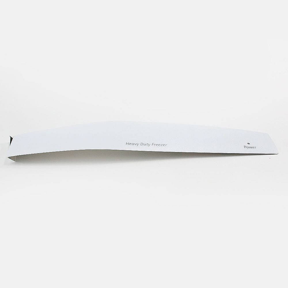 Kenmore Part #216885501, Freezer Handle Overlay | 9.75 x 1.65 x 0.30
