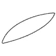 Overlay for Frigidaire FGCH20M7LW1 - Part 216899520
