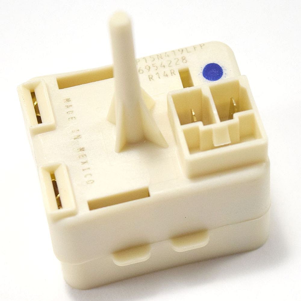 Part #216954228, White-Westinghouse Freezer Compressor Start Relay / 7.65 x 7.00 x 1.60