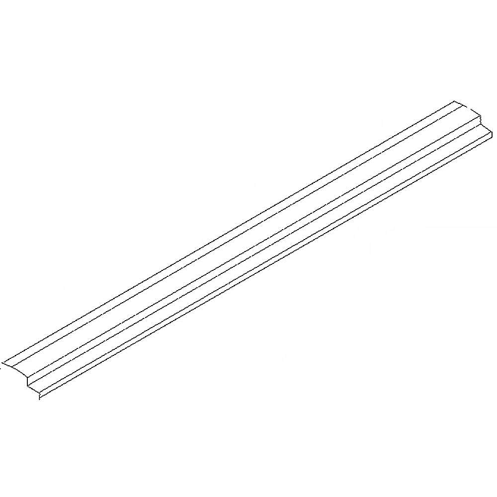 Kenmore Elite Part #216955513, Freezer Lid Hinge Trim | 60.50 x 4.25 x 4.25