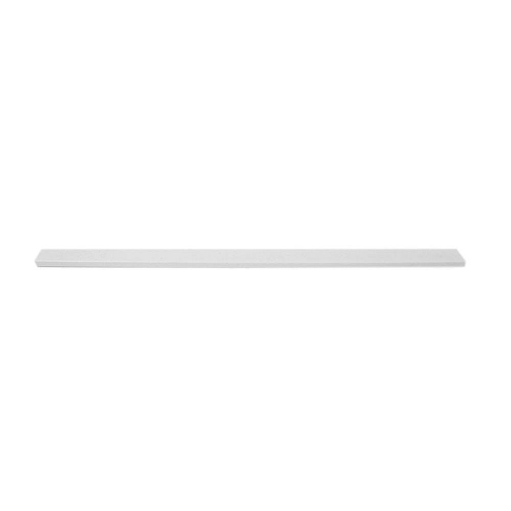 Kenmore Elite Part #216983601, Refrigerator Glass Shelf Trim, Side | 13.20 x 0.65 x 0.25