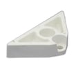 Refrigerator Door Stop (white) for Kenmore 2539658091 - Part 218249001