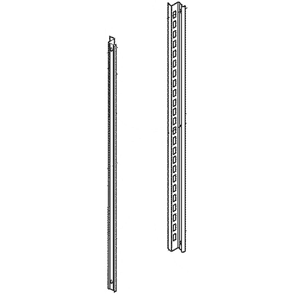 Part #218659502, Refrigerator Shelf Channel / 31.25 x 3.55 x 1.05