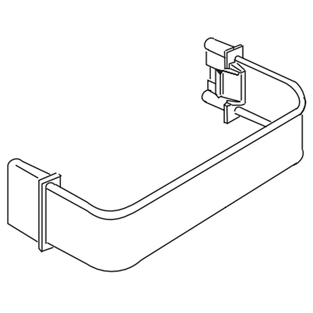 Frigidaire Part #218807015, Door Rack | 12.05 x 7.75 x 4.40