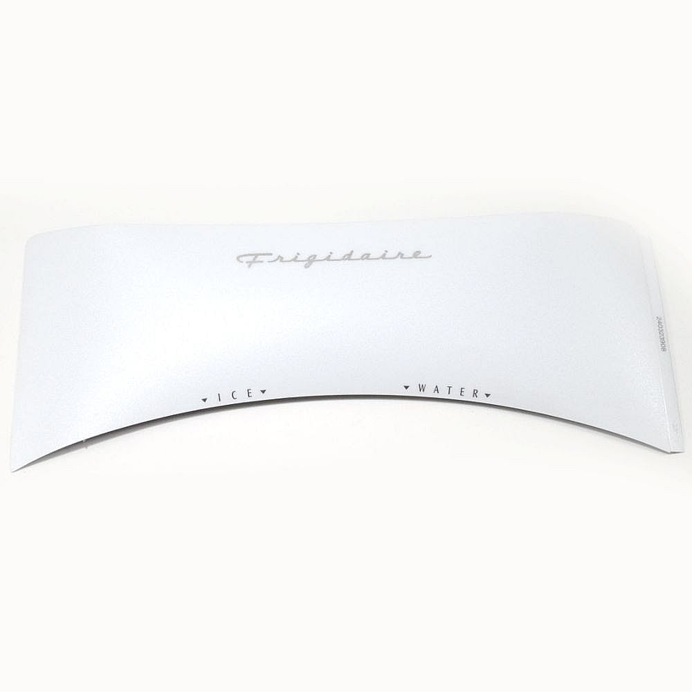 Frigidaire Part #240323908, Refrigerator Dispenser Control Cover (White) | 13.00 x 10.15 x 1.55