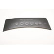 Refrigerator Dispenser Control Overlay (black) for Frigidaire FSC23F7FB0 - Part 240323957