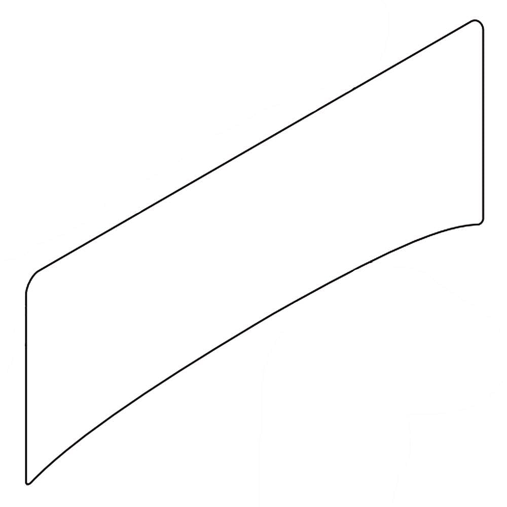 Part #240323974, Refrigerator Label Module / 10.75 x 4.05 x 0.45