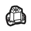 White-westinghouse Refrigerator Door Bushing for Crosley CRSE234JB2 - Part 240328205