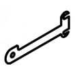 Refrigerator Hinge Spacer 240336804