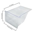 Crisper Drawer - Refrigerator Storage Component By Frigidaire 240337103