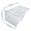 Crisper Drawer (240337103) - Refrigerator Storage Component By Frigidaire 240337103