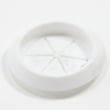 Refrigerator Freezer Door Foam Hole Plug (white) for Frigidaire GLHT214RAQ3 - Part 240345505