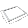 Frigidaire Refrigerator Crisper Drawer Cover Frame 240350702