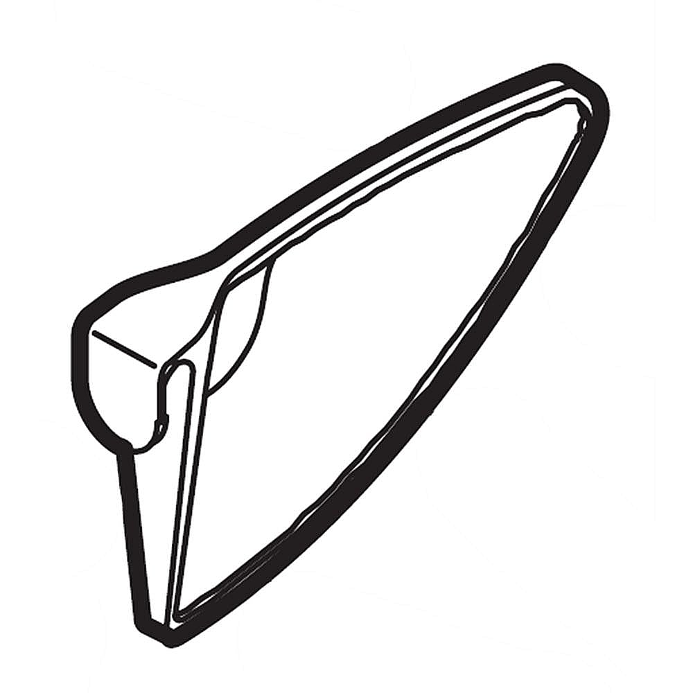 Kenmore Elite Part #240396302, Refrigerator Snugger | 5.00 x 3.15 x 1.55