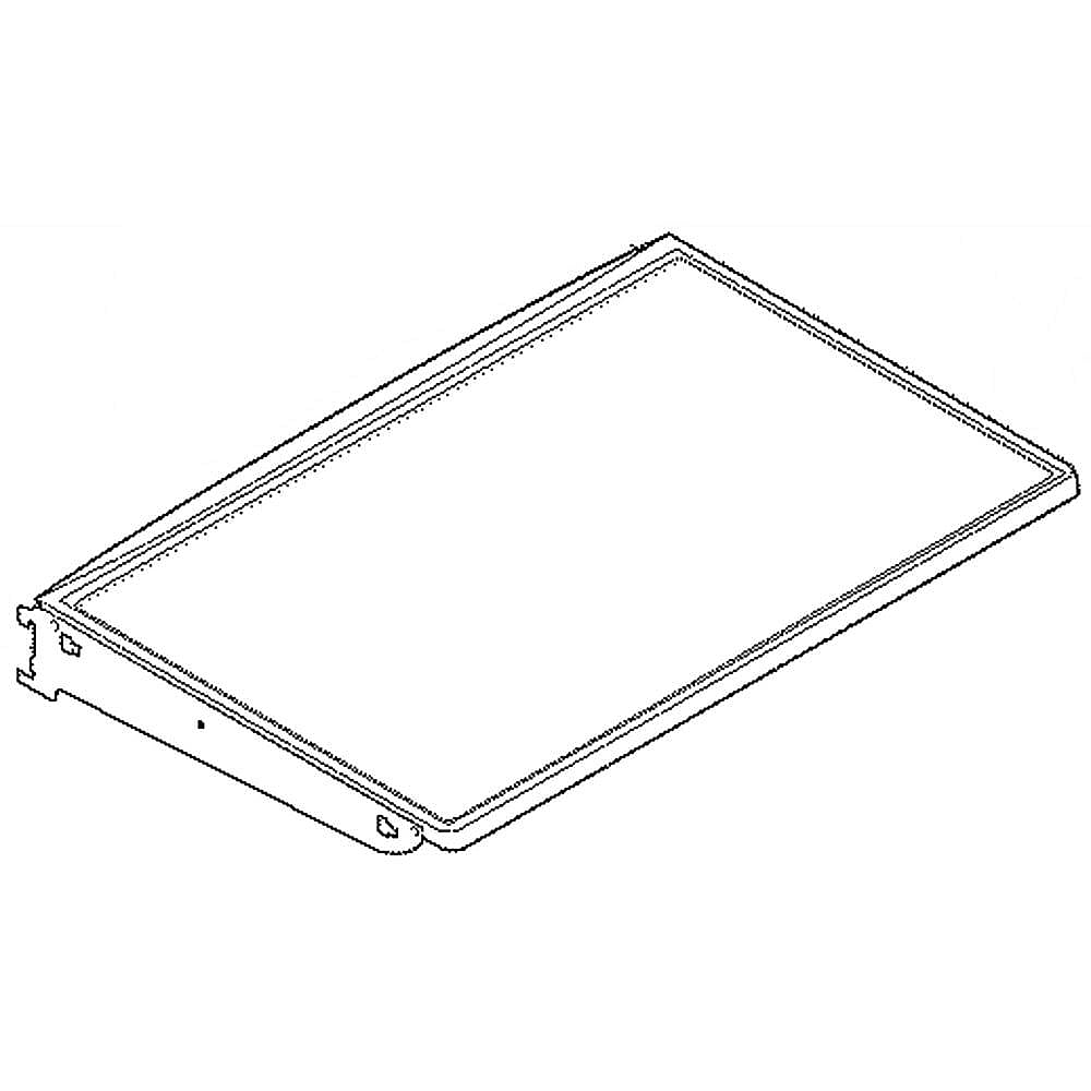 Frigidaire Part #240408909, Refrigerator Spill-Safe Shelf Assembly | 24.75 x 19.50 x 4.00