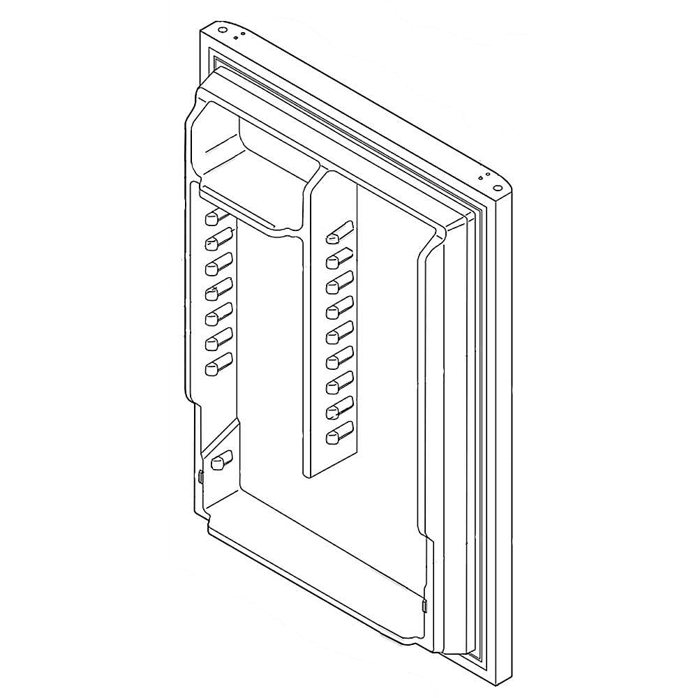 Frigidaire Part #240410101, Refrigerator Door | 11.00 x 0.11 x 0.11