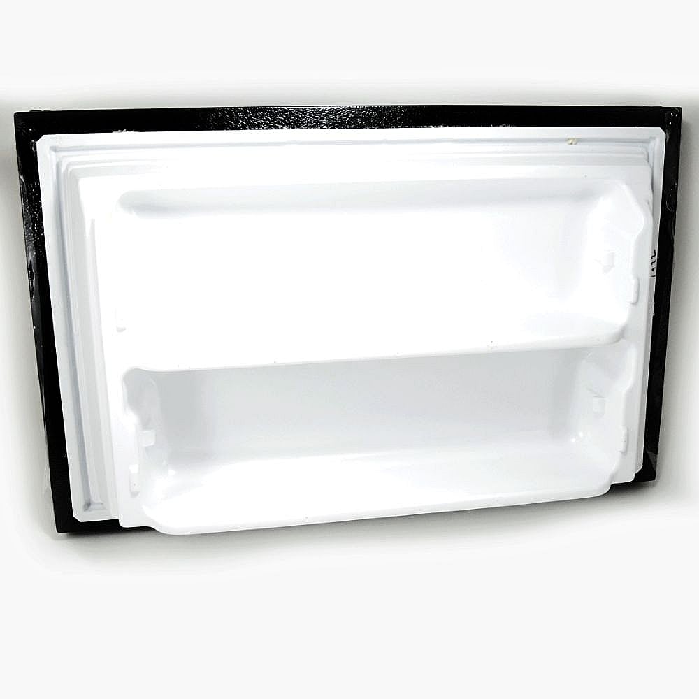 Part #240410203, Refrigerator Freezer Door Assembly (Black) / 35.00 x 24.60 x 10.50