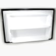 Refrigerator Freezer Door Assembly (black) 240410203