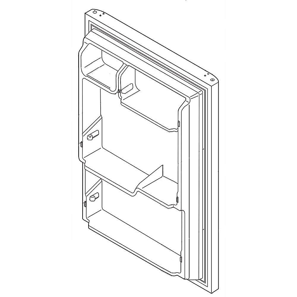 Kenmore Part #240415502, Refrigerator Door Assembly | 47.00 x 34.50 x 10.75