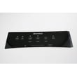 Refrigerator Dispenser Control Overlay (black) 240418328