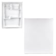 Refrigerator Door Assembly (bisque) for Kenmore 25331429101 - Part 240425201