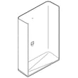 Trough-dra for Frigidaire GLHS35EHSB1 - Part 240429401