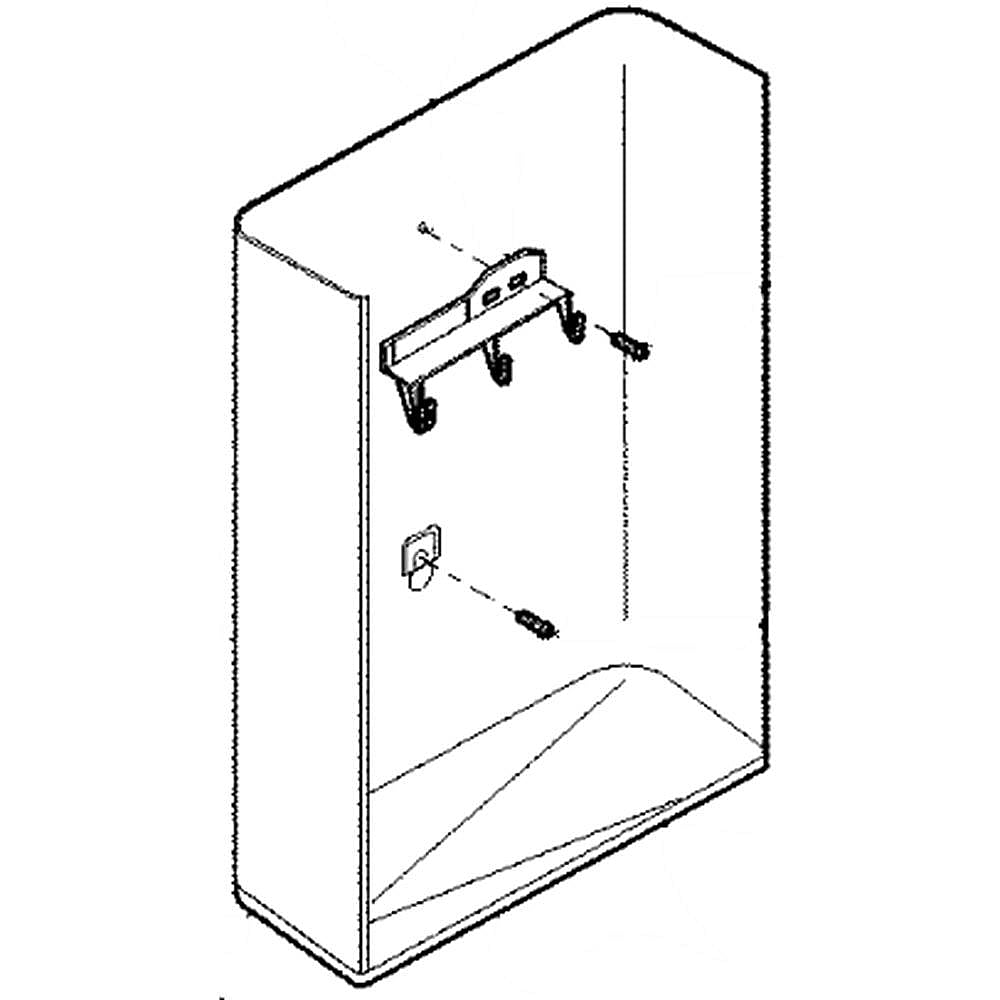 Part #240429406, Refrigerator Drain Trough
